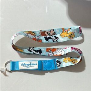 Disney Pets Blue Lanyard